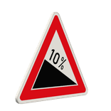 Verkehrszeichen 108 - Gefälle...%