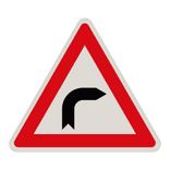 Verkehrszeichen 103-20 - Kurve (rechts) / Rechtskurve