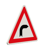Verkehrszeichen 103-20 - Kurve (rechts) / Rechtskurve