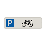 Parkschilder - Parkplatz nur für Elektrische Fahrräder
