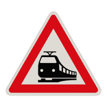 Verkehrszeichen 151 - Bahnübergang