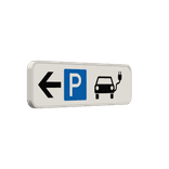 Parkschilder - Parkplatz nur für Elektrisch Fahrzeuge nach links