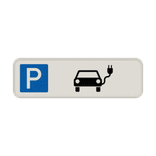 Parkschilder - Parkplatz nur für Elektrisch Fahrzeuge