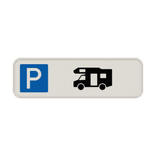 Parkschilder - Parkplatz nur für Wohnmobile