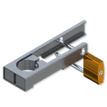 Bouwhek slotframe met cijferslot