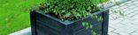 Jardinière Milano – Plastique 100% recyclé – Plusieurs couleurs