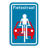 Verkeersbord SB250 F111 - Fietsstraat