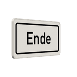 Verkehrszeichen 1012-31 - Ende