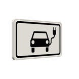 Verkehrszusatzeichen 1010-66 - Elektrisch betriebene Fahrzeuge