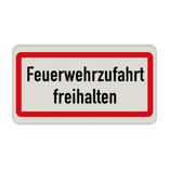 Feuerwehrschilder - Feuerwehrzufahrt freihalten