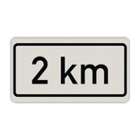 Verkehrszeichen 1004-35 - Nach ... km (kilometer)