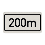 Verkehrszeichen 1004-32 - Nach ... m (meter)