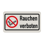 Verbotsschilder - Rauchen verboten