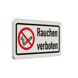 Verbotsschilder - Rauchen verboten