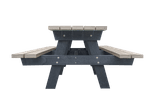 Grande table de pique-nique 3 mètres XL - Type Oslo - Bicolore