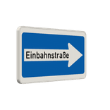 Vorschriftszeichen 220-20 - Einbahnstraße - rechts