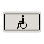 Verkehrszeichen 1044-10 - Nur für Schwerbehinderte
