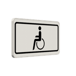 Verkehrszeichen 1044-10 - Nur für Schwerbehinderte