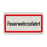 Feuerwehrschilder - Feuerwehrzufahrt nach DIN 4066