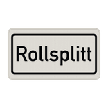Verkehrszeichen 1007-32 - Rollsplitt
