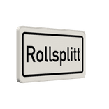 Verkehrszusatzeichen 1007-32 - Rollsplitt