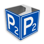 KUBUS bord 4-zijdig met parkeerplaats + montagebeugels - reflecterend