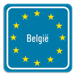 Verkeersbord SB250 - Grensbord Europa