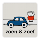 Attentiebord Dick Bruna - zoen en zoef - LV.AB.G5