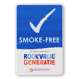 Informatiebord SMOKE-FREE - Op weg naar een Rookvrije generatie