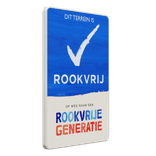 Informatiebord dit terrein is rookvrij - Rookvrije Generatie