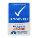 Informatiebord Rookvrij Speelterrein met logo