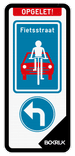 Informatiebord 4:9 reflecterend met je eigen opdruk