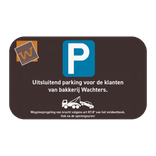 Alupanel bordpaneel - met eigen ontwerp / logo reflecterend