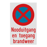 Alupanel bordpaneel - met eigen ontwerp / logo reflecterend