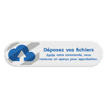 Panneau d'information 4:1 réfléchissant avec votre propre impression