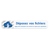 Panneau d'information 1200x150mm réfléchissant avec votre propre impression