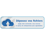 Panneau d'information 11:3 réfléchissant avec votre propre impression