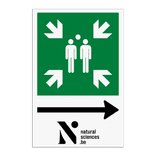 Alupanel bordpaneel - met eigen ontwerp / logo reflecterend