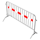 20 stuks dranghek staal 200cm (16,4kg) - 14 spijlen - inclusief bok en spanbanden