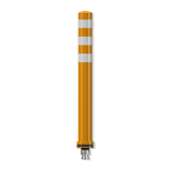 Pole Cone Traffic NS amovible Ø80mm – orange/blanc – 1000mm