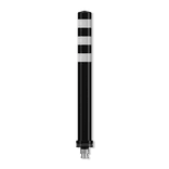 Pole Cone Traffic NS amovible Ø80mm – noir/blanc – 1000mm