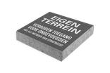 Stoeptegel eigen terrein - 300x300mm met facetrand