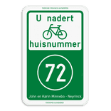 Informatiebord 2:3 reflecterend met je eigen opdruk