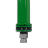 Pole Cone Traffic verkeerspaal - verwijderbaar (NS) - Groen/wit