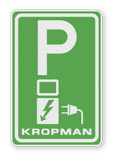 Verkeersbord laadpaal - RVV E08o - Oplaadpunt - BE04a - kropman