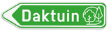 Informatiebord pijl reflecterend met je eigen opdruk