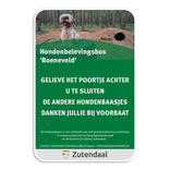 Informatiebord 2:3 reflecterend met je eigen opdruk