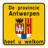 Verkeersbord SB250 - Provinciebord