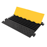 Passage de câbles avec couvercle - 800x600x60mm - 5 passages de câbles 35x35mm