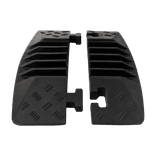 Passage de câbles avec couvercle - 800x600x60mm - 5 passages de câbles 35x35mm